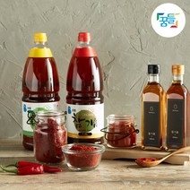 옷에 기름냄새 배어가며 직접 짠 [꿈틀식품] 참기름300mL, 1, 300ml