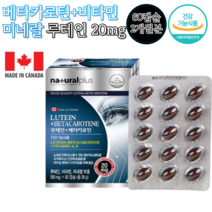 베타카로틴 캐나다 루테인 눈이침침 빌베리 추출물 비타민 A 미네랄 아연 가루 캡슐 알 약 눈 건강 에 좋은 영양제 약국 홈쇼핑 식약처인증 30대 40대 50대 남자 여자 남성 여성, 1개, 500mg 60캡슐 2개월분