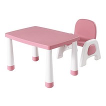 프랜즈하우스 아기 유아 책상의자 3color 높이조절가능 2세에서 6세까지 두돌아기의자, 베리핑크, 책상