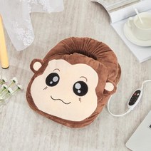 전기히터 발 사무실 온열기 난로 가정용 발핫팩 풋워머 난방기 접이식, 원숭이 B 3단