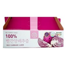 착한톡톡 빨간양배추즙, 80ml, 60개