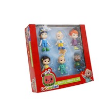 코코멜론 피규어 장난감 가족 자매 형제 친구 수집 가능한 PVC 모델 JJ 선물, [02] 6pcs With Box