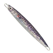 Fishing Lures 60g 80g Metal Jig Lure 3D Printing Saltwater Isca Artificial Pesca Tackle Accessories, purple stripe 80g