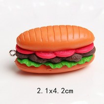 어린이 주방 절단 장난감 피자 햄버거 빵 패스트 푸드 가상 놀이 플라스틱 미니어처 음식 소녀 교육 선물, 08 Black