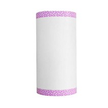 스티커인쇄기 네임 원형 가격표 라벨기 57x30mm 열전사 용지 라벨 사진 용지 프린터 부품 paperang p1 pos 기계, 보라색 가장자리