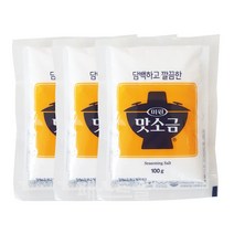 대상 맛소금, 3개, 100g