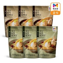 목우촌 생생 녹두 삼계탕 1kg 3개 + 황기닭백숙 1kg 3개, 단품