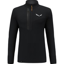 Salewa Vajolet Polarlite Responsive Half-Zip Longsleeve Shirt - black out 910 159830