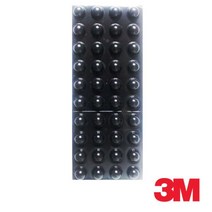3M 미끄럼 방지 패드 쿠션 범폰 범폼 SJ-5027 40개입 유리받침, 상세페이지 참조