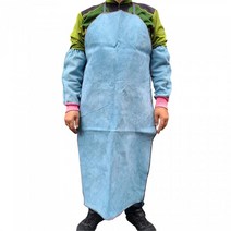 [태성산업] 용접앞치마 가죽앞치마 작업앞치마 대형, 파란색계열