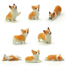 자동차 강아지 인형 피규어 웰시코기 시리즈 액세서리 악세사리 차량용 노호혼 용품 인테리어 0-8324ea, B83-놀자