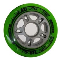 피겨 인라인 스케이트 스피드 레이싱 입문자용 선수용 성인용 8 개대 84a 84mm 인라인 스케이트 바퀴 전문 스피드 프리 스케이팅 롤러 스케이트 바퀴 patines lz82, 그린-실버, 8바퀴만