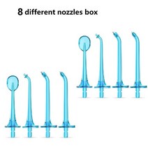 물치실 치간 세정기 워터 치실 픽 무선 구강 세척기 가정용 스케일링 soocas w3 jets 노즐 water flosser jet 휴대용 전기 irrgator 원래 노즐 제트, 자주색