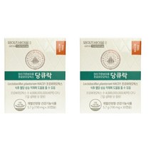 유한양행 와이즈바이옴 마이크로바이옴 프로바이오틱스 당큐락 장건강 혈당케어 관리 락토바실러스 플란타룸럼 HAC01 혈당기능성 프로바이오틱스 식후혈당상승억제 도움을줄수있음 멜라트리악통, 2개(2개월)