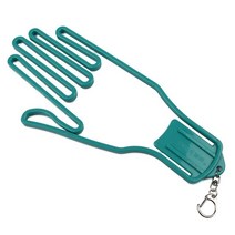 골프마스크 여자명품 스카프 골프패치 면마스크골프 장갑 홀더 골퍼 도구 플라스틱 랙 건조기 열쇠 고리, 04 Green