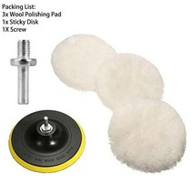 High-density Polishing Kit Pad Car Waxing Auto Polisher G5V4 Paint Sponge Disk Gadget Z5U5, 01 A, 01 A