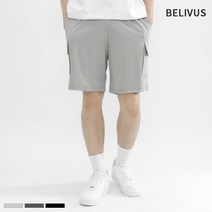 빌리버스 남자 반바지 BJJ002 트레이닝복 카고 팬츠 5부 운동복