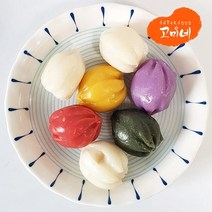 [시루와방아] 오색 방울떡 400g 3팩 떡주문 굳지않는 떡맛집, 1팩