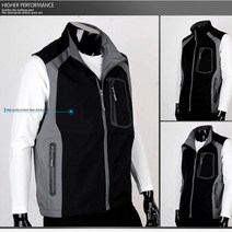 줌마짱 그린파크 웰딩조끼 낚시조끼, 곤색M