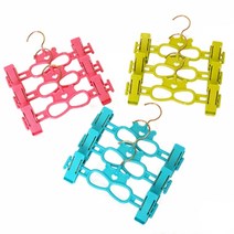 바지걸이플라스틱바지걸이3P 바지거는 정리법, 1