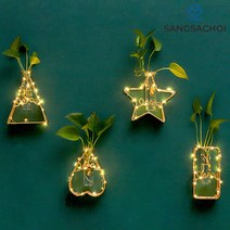 골드 레터링 유리병세트 셀프 인테리어 장식품 소품 포인트 유리컵 벽걸이 집꾸미기, 하트