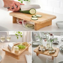 이케아 다용도 대나무 도마 서빙도마 플레이팅 스톨테트 2022 NEW