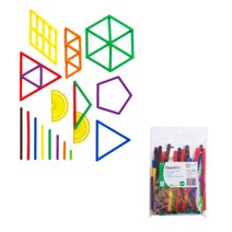 7살 홈스쿨 앵글렉스 지오스틱 수학교구 도형교구 EQ 초등수학교구 학습교구 기본템 수학완구