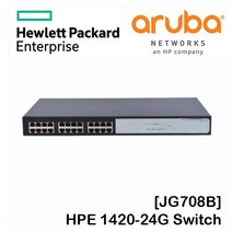아이코다 아루바 HPE 1420-24G JG708B 스위칭허브 24포트
