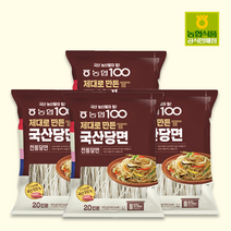 농협 아름찬 국산 100% 전통당면 400g, 4개