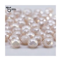 4 6 8mm 체코 어 느슨한 Rondelle 크리스탈 비즈 보석 만들기 Diy 바느질 AB 색상 스페이서면 처리 된 유리 구슬 도매, 8mm 68pcs, Z343AB