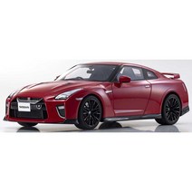 쿄쇼 KSR18044R 1/18 닛산 GT-R 2020 레드 [레진캐스트 미니카], 단일
