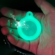 애플 에어태그 야광 실리콘 케이스 AIRTAG 야광 키홀더 Apple AirTag luminous Silicon Case, 그린