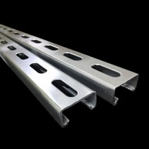 경량 철골 C형 브래킷 앵글 파이프 아연 도금, 아연도금41x62x2.3 3m, 1개