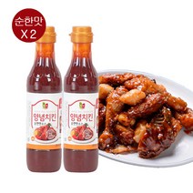 양념치킨소스 치킨소스 순한소스, 880g(440g+440g), 440g