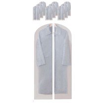 디스파인 PEVA 먼지방지 지퍼 옷커버, 특대형 10P