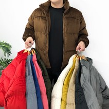 11컬러 남녀공용 캐주얼 겨울 벨벳 패딩 점퍼