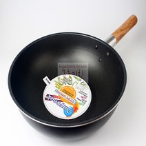 애니쿡 [규촌키친] 은나노 마블 5중 코팅 중국식 튀김팬 웍 궁중팬(30~40cm), 1개, 32cm