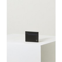 22SS [populet]네이비 퍼피장식 소가죽 카드지갑 WUHO2E991N3