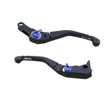 BMW S1000RR 오토바이 액세서리 조정 가능한 브레이크 클러치 레버 핸들 바 그립 RR 2020, 01 1 set bleu
