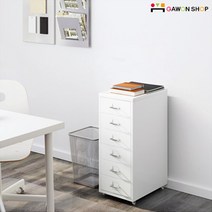 [이케아 직수입] HELMER 철제서랍장, 색상:화이트