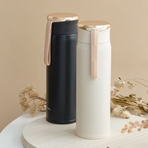 UTW302378(시스맥스) 스트랩 텀블러 450ml, 아이보리