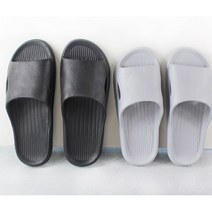 eva 모던 실내화 실내슬리퍼 가벼운 폭신한 슬리퍼 욕실화, 블랙