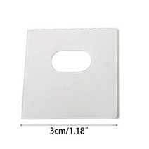 셀프 붙이는블라인드 창문 20 Pcs 수직 커튼 수리 키트 지우기 자기 접착제 스티커 테이프 베네 치안 블라인드 패치 내구성299720