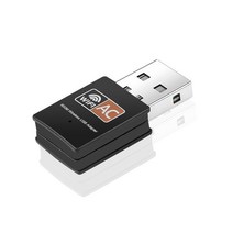 유심 라우터 이동식 와이파이 인터넷 에그 데이터 차량용 무선 usb wifi 어댑터 600mbps wi fi 동글 pc 네트워크 카드 듀얼 밴드 wifi 5 ghz 어댑터, 검은색