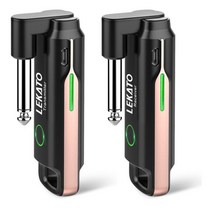일렉 기타 무선 송수신기 블루투스 전자 어쿠스틱 기타 무선케이블 lekato ws-70, 검은 색