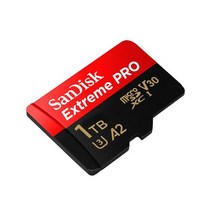 SanDisk Extreme Pro 마이크로 SD 카 170 메가바이트/초 128GB 64GB A2 V30 U3 TF 32GB A1 메모리 어댑터, [06] 1TB