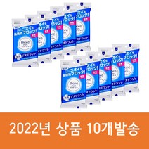 비오레 사라사라시트 데오드란트 티슈 무향 10장x10