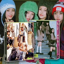 뉴진스 OMG 디토 DITTO 오마이갓 노래 앨범+스컬데이특전 NEWJEANS 싱글 1집 메세지카드버전 김민지 하니 다니엘 해린 이혜인 굿즈, 싱글1집 메세지카드 하니+스컬데이특전