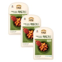 CJ 장 다담 깍두기 양념 된장찌개 집된장 홈쿡 155g 3개 1세트, 16세트