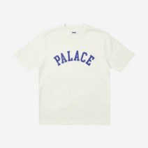 팔라스 아치 슬럽 티셔츠 화이트 - 23SS Palace Arch Slub T-Shirt White 남성 반팔티셔츠